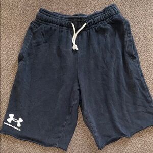 Under Armour Men's/Boys' Rival Terry Fleece Gym Shorts - Size S - 9.5" Inseam